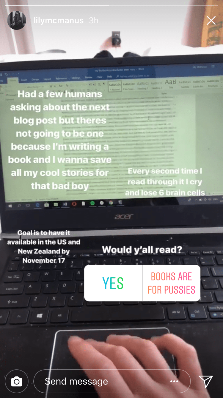 Bachelor NZ star Lily McManus ditches the blog for a book Stuff.co.nz