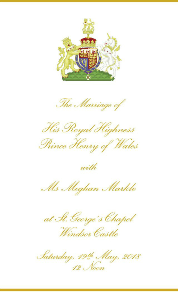 Royal wedding Order of service Anglican prayers