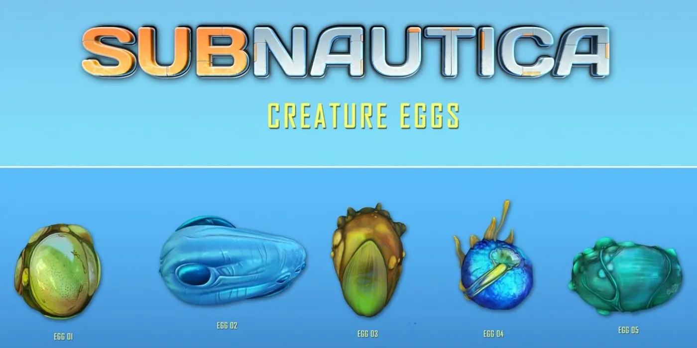 Subnautica Creature's Eggs Explained TheGamer