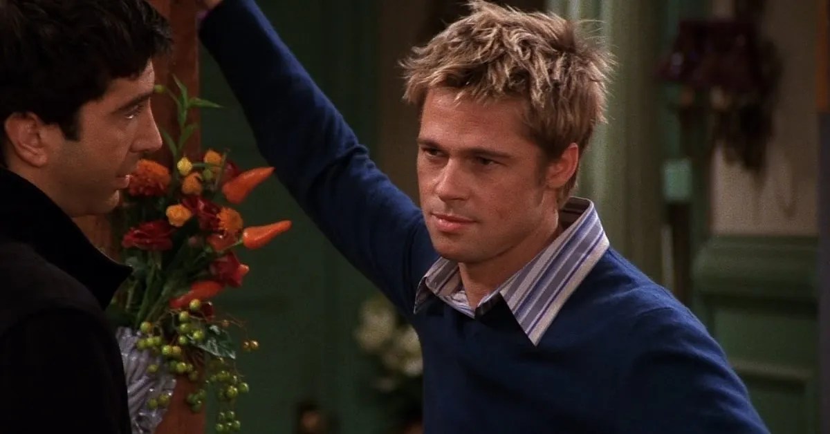 Brad Pitt Messed Up His First Words On Friends TheThings