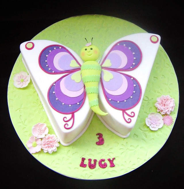 Cómo hacer un pastel con forma de mariposa Todo Bonito
