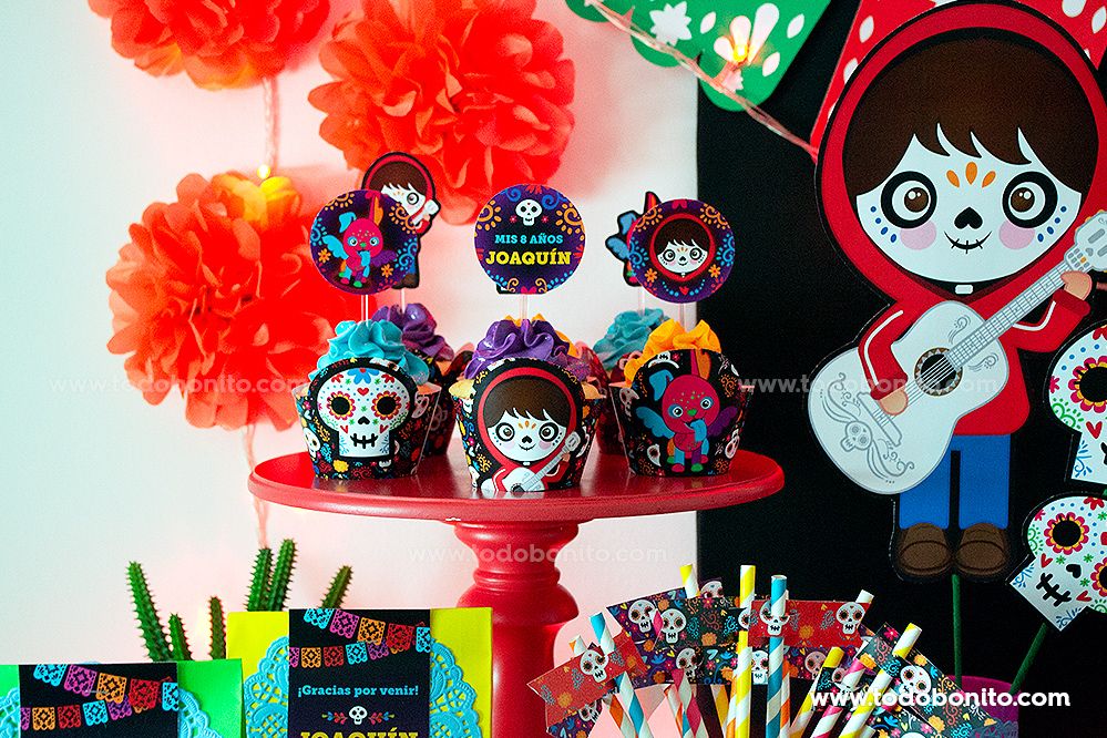 8 Platos Coco Verdadera Como La Vida Cumpleanos Para