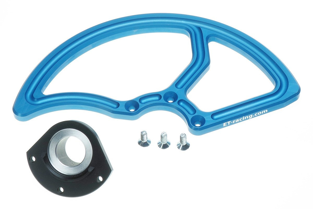 Front Brake Rotor Guard Aluminum Blue \ KTM/HUSQVARNA 22mm SELECT