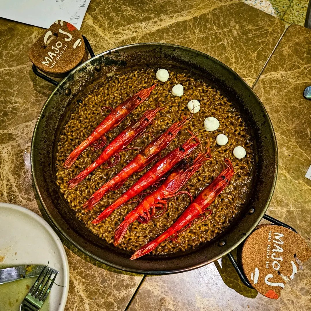 Paella de Carabinero 香港中環的MAJO Tapas Paella Bar OpenRice 香港開飯喇