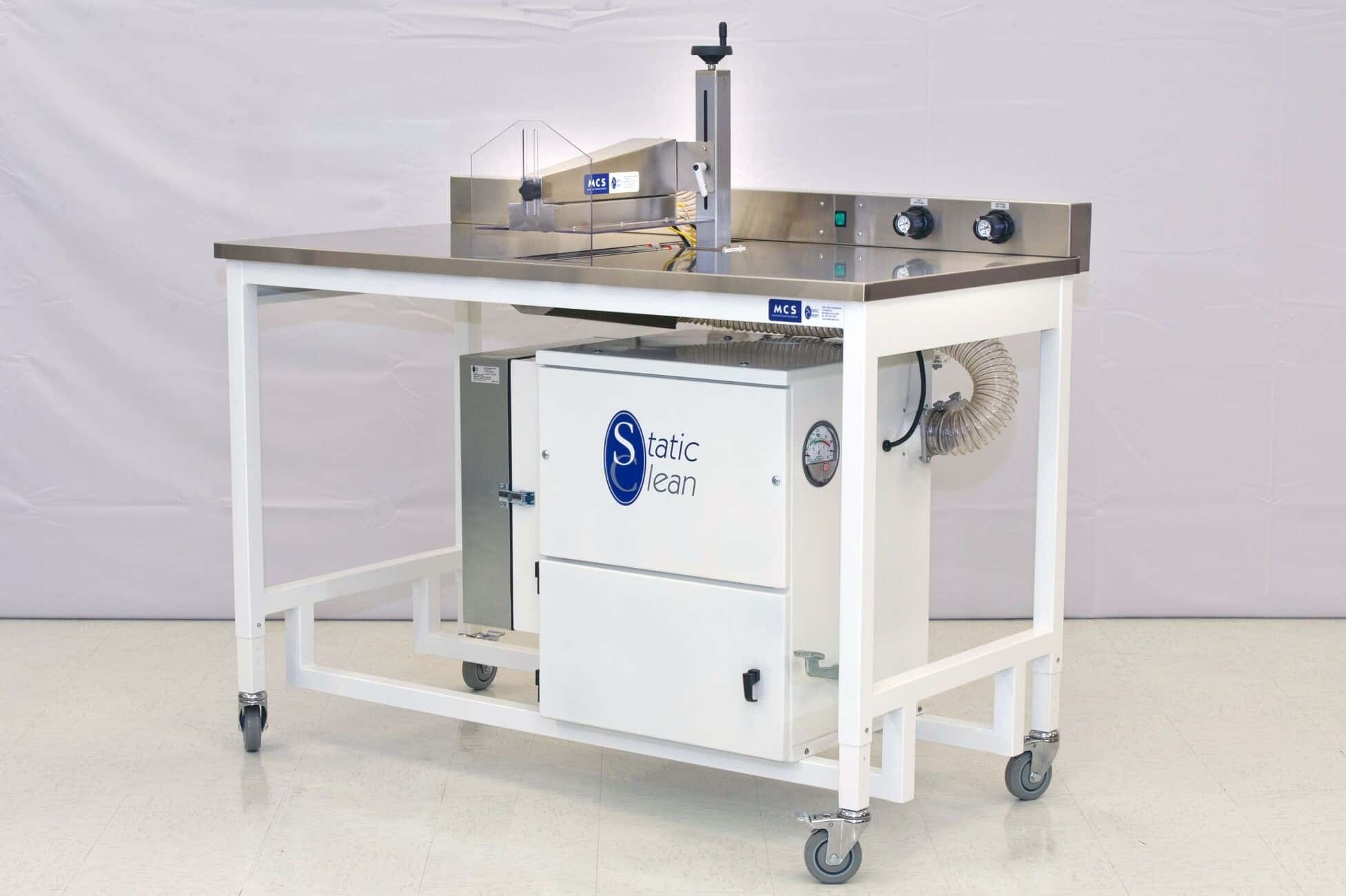 Medical Cleaning System (MCS) for Static Particulate Control & Elimination