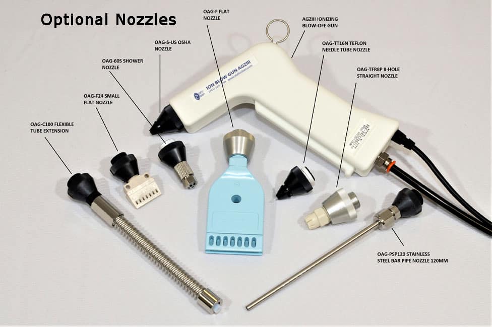 AGZIII Ionizing BlowOff Gun Static Clean International, Inc.