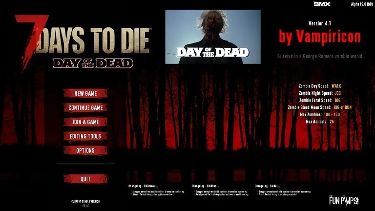 Day of the Dead Mod Mods 7 Days to Die