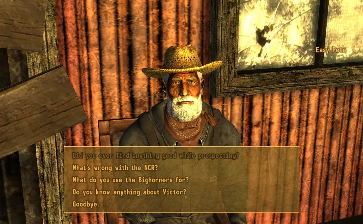 Vanilla UI Plus Alternative Dialog Background at Fallout New Vegas