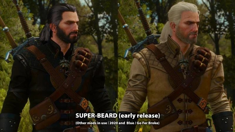 30+ Trends Ideas Witcher 3 Geralt Black Hair Mod Elegance Nancy
