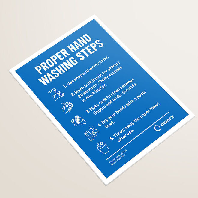 Printable Hand Washing Station Signs