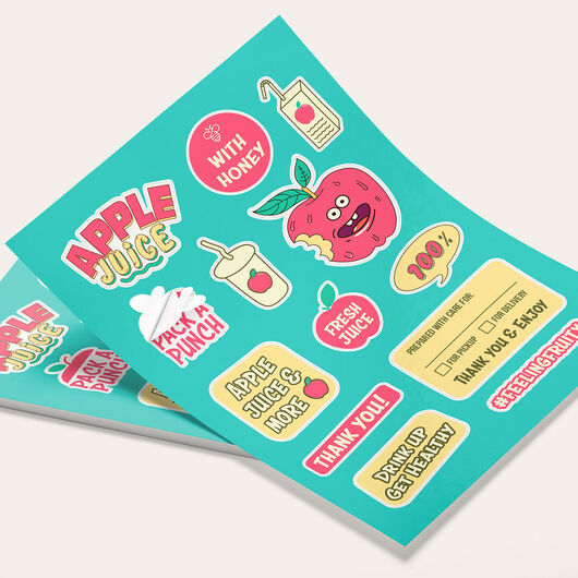Sticker Sheets Custom Sticker Sheet Printing UPrinting