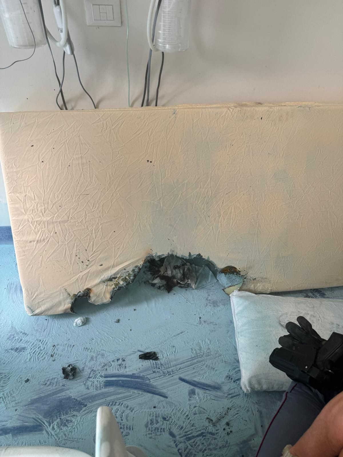 Incendio Ospedale Mare