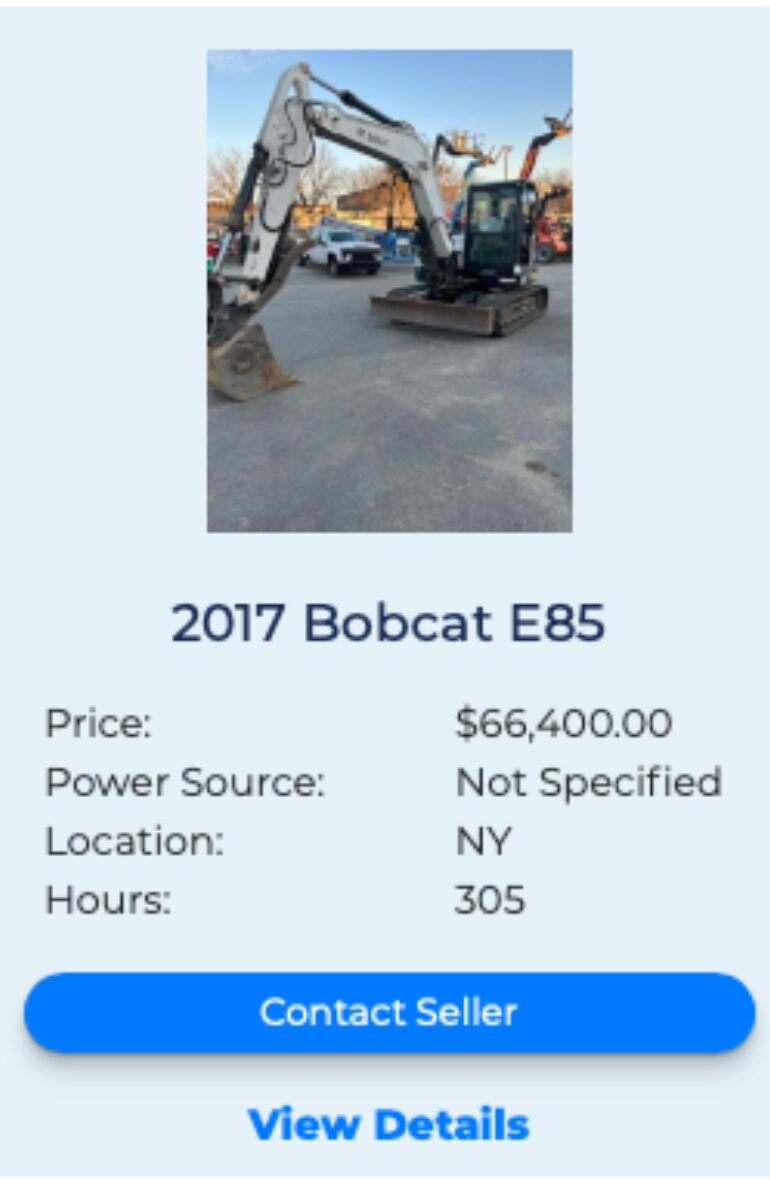 The Bobcat E85 Efficiency in Action FleetNow