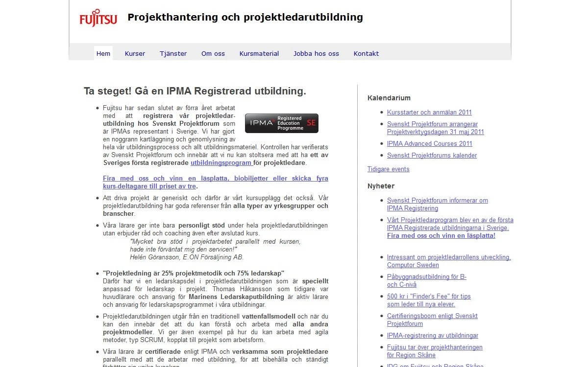Skapa din hemsida med N.nu, prova gratis