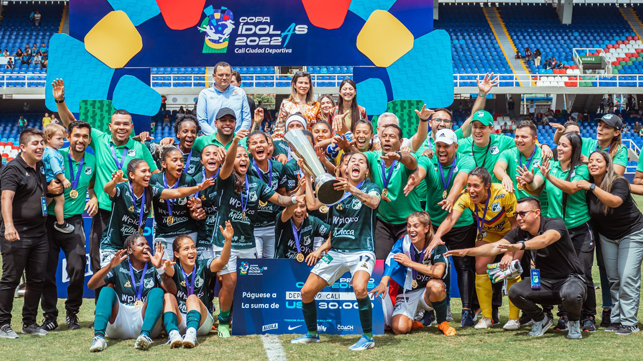 ¡Campeonas! Deportivo Cali se quedó con el título de la primera edición