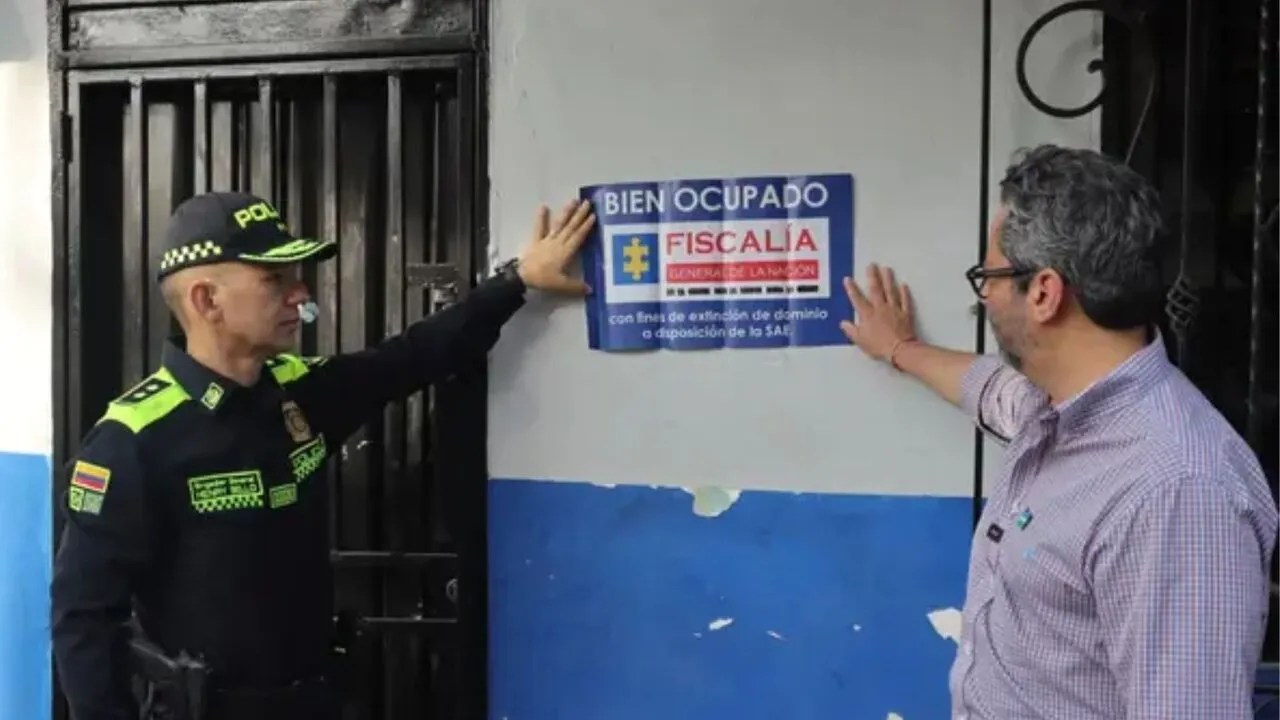 Millionaire hit to the mafia in Cali! Extinction of ownership of 18 assets of the gangs 'La 8' and 'Los Raros'