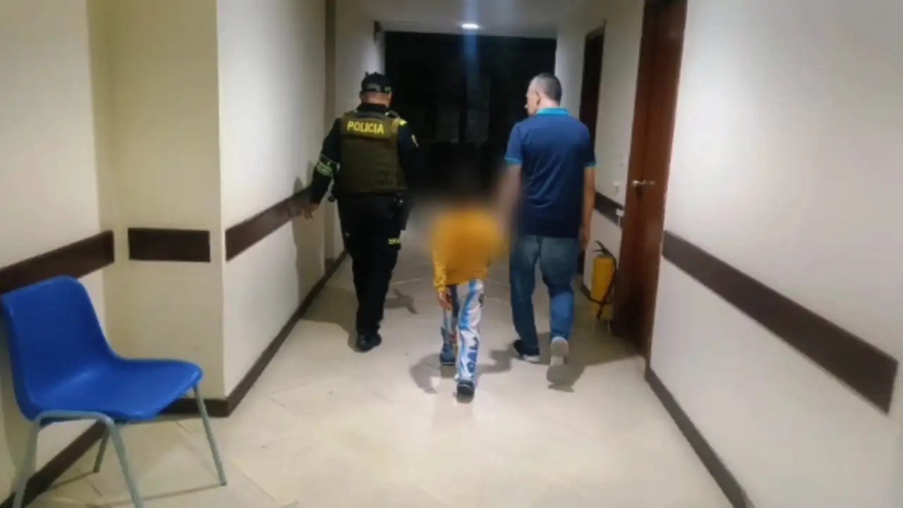 They rescued a five-year-old boy abandoned in a home in San Javier