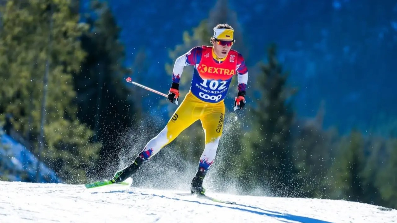 Fredrik Fodstad representará a Colombia en el esquí de fondo de Milán-Cortina 2026