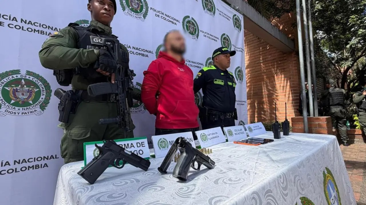 Capturan a alias ‘Huelillo’ en Medellín/Min30