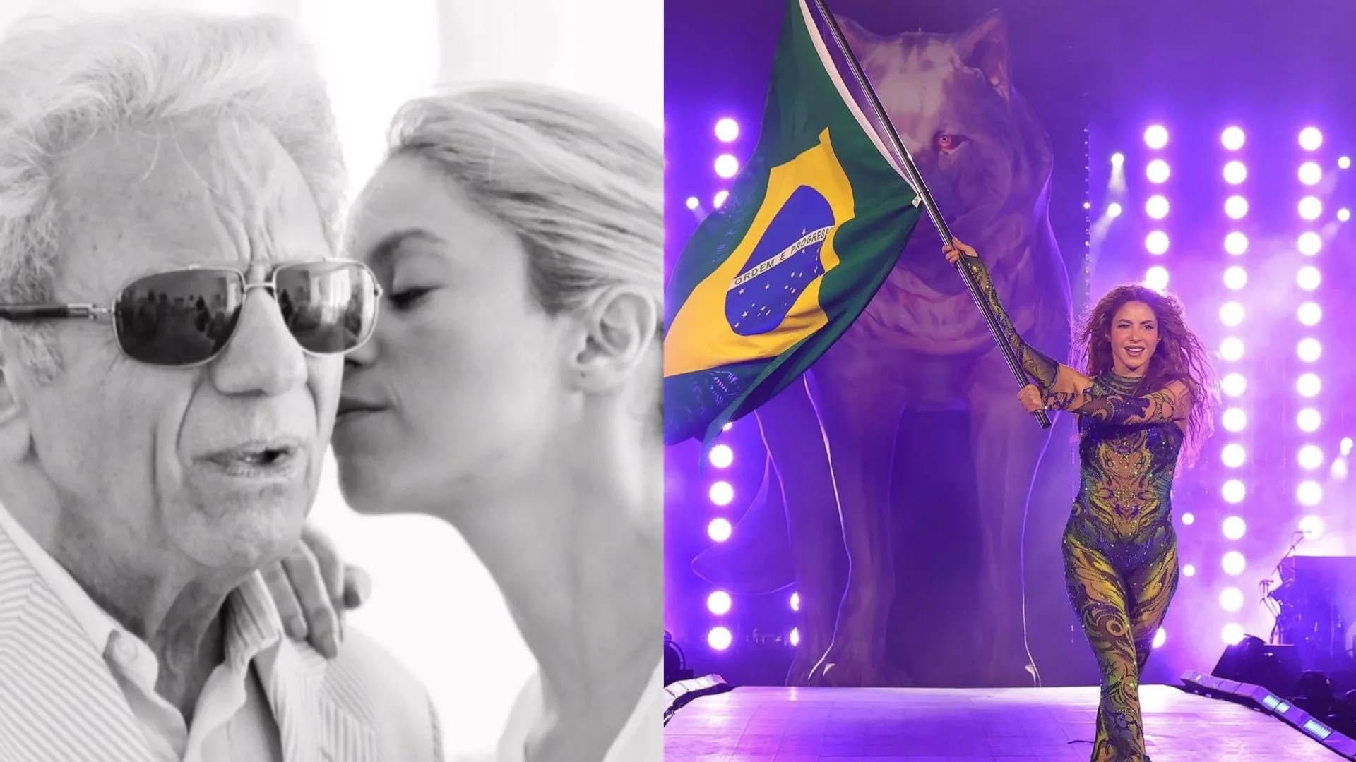 Padre de Shakira fue hospitalizado de urgencia: la artista recibió la noticia horas antes de su concierto en Brasil