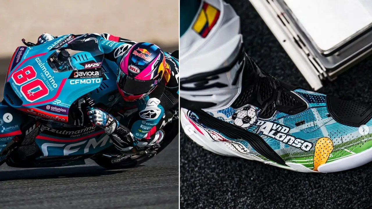 ¡Por sólo 24 milésimas! La épica victoria de David Alonso en Holanda para romper su sequía en Moto2 2 david alonso victoria2