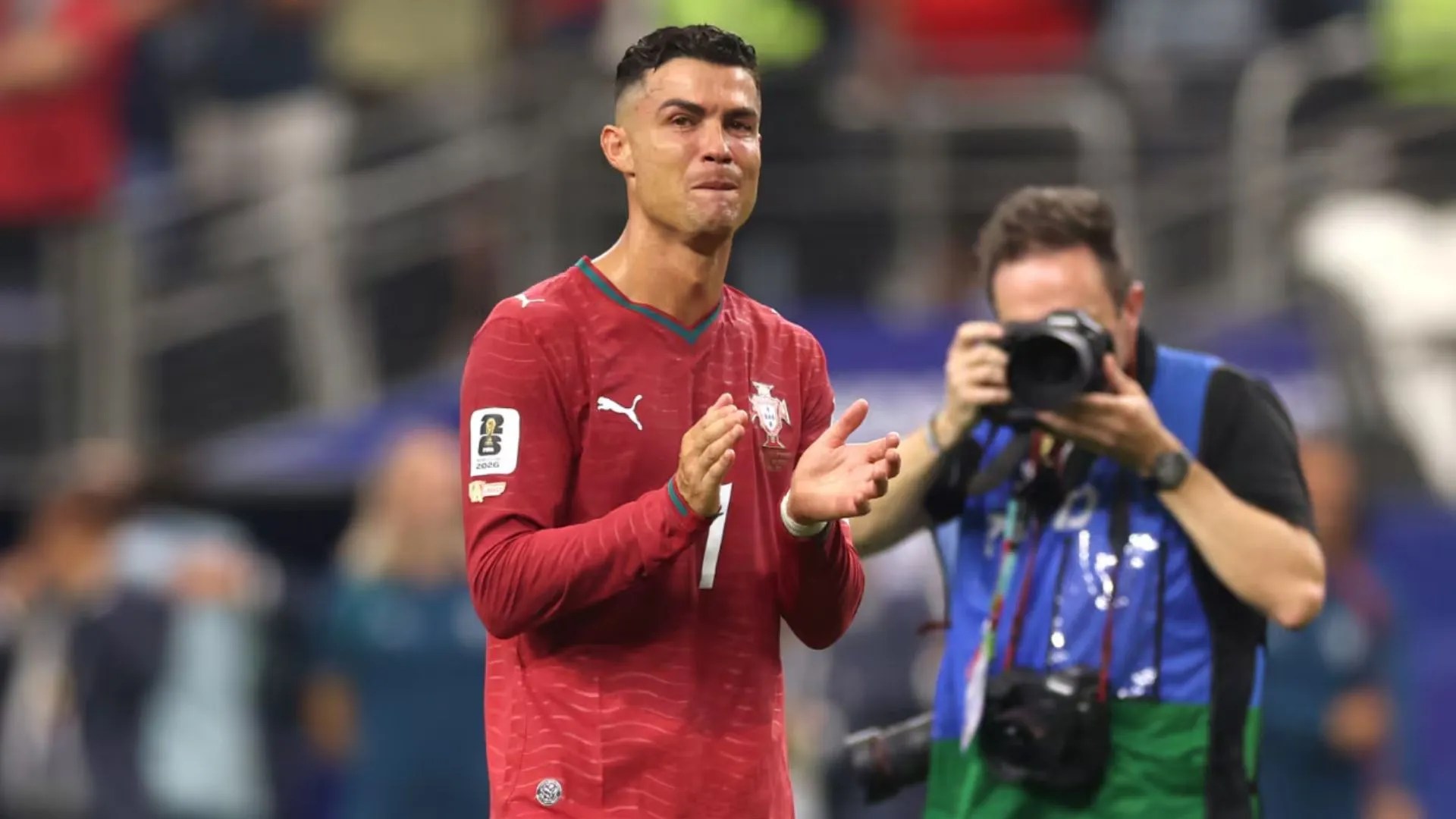 ¡Entre lágrimas! Cristiano Ronaldo se despide de los Mundiales tras la eliminación de Portugal