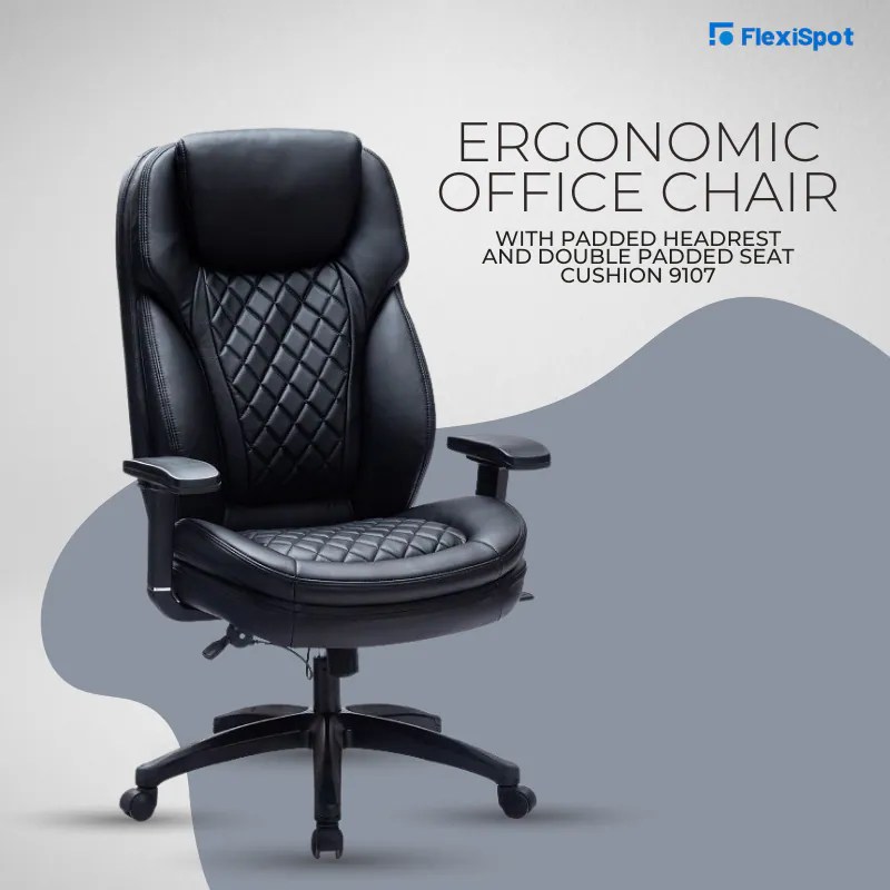 3 Ergonomic Leather Chairs for an Elegant Workspace FlexiSpot