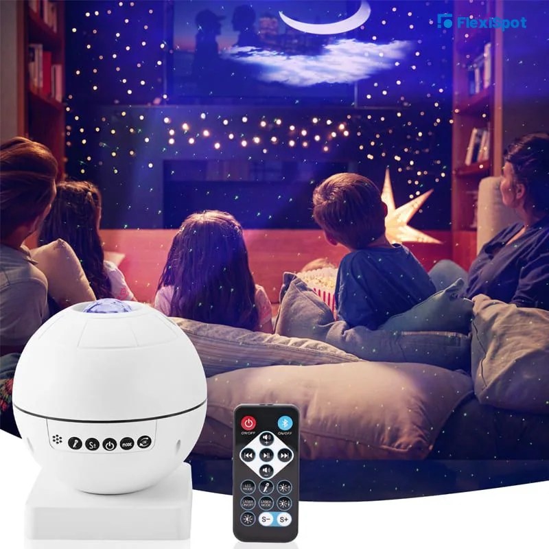 Light Up Your Room with the Galaxy Light Projector FlexiSpot