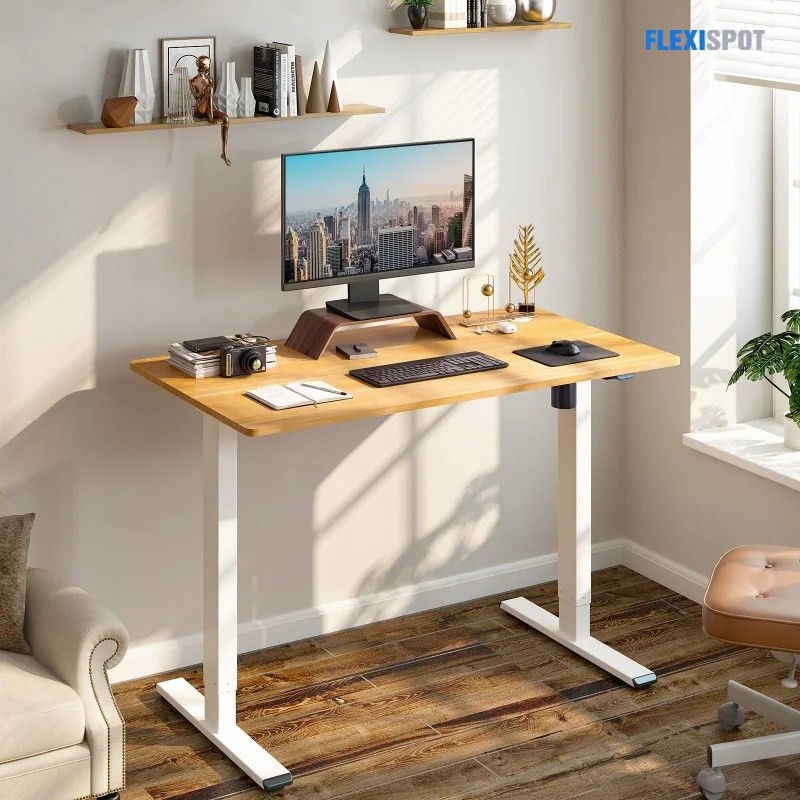 The Ergonomic Home Office Desk Layout FlexiSpot