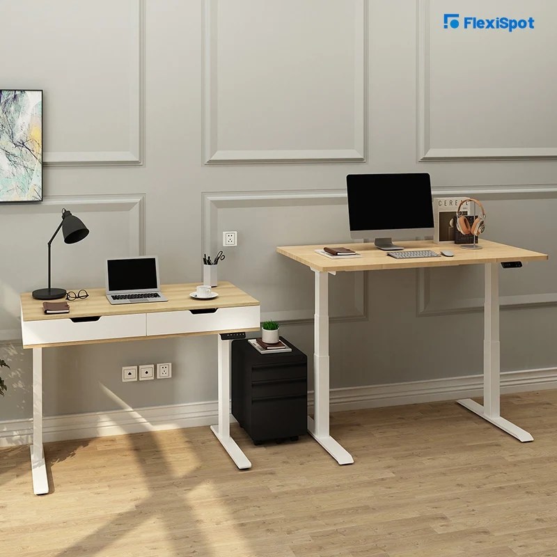 Home Office Ideas to Inspire You for a TwoPerson Office Layout FlexiSpot