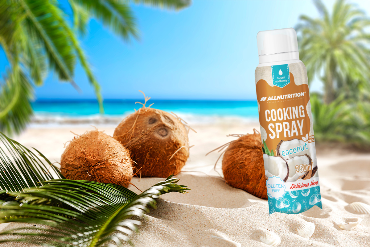 Cooking Spray Coconut Oil 250ml ALLNUTRITION • 10 € • LOWEST PRICES