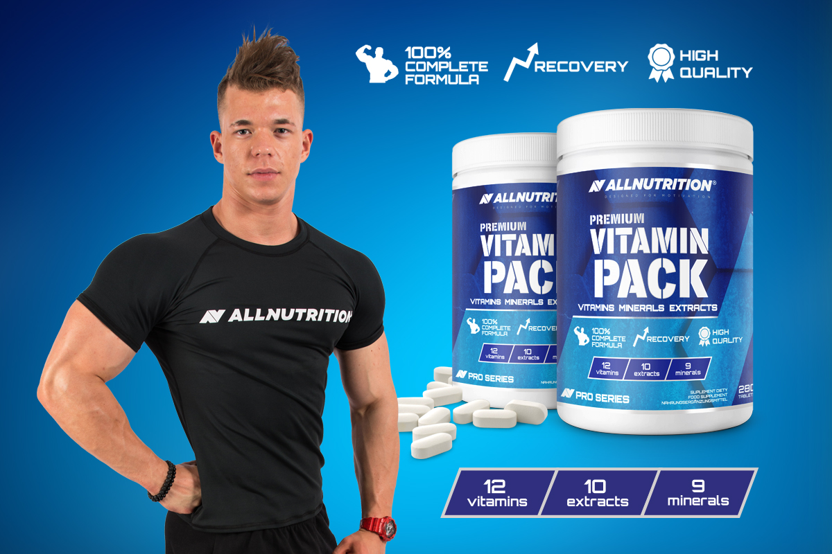 Najlepszy zestaw, kompleks witamin i minerałów dla sportowców i osób aktywnych SFD.pl