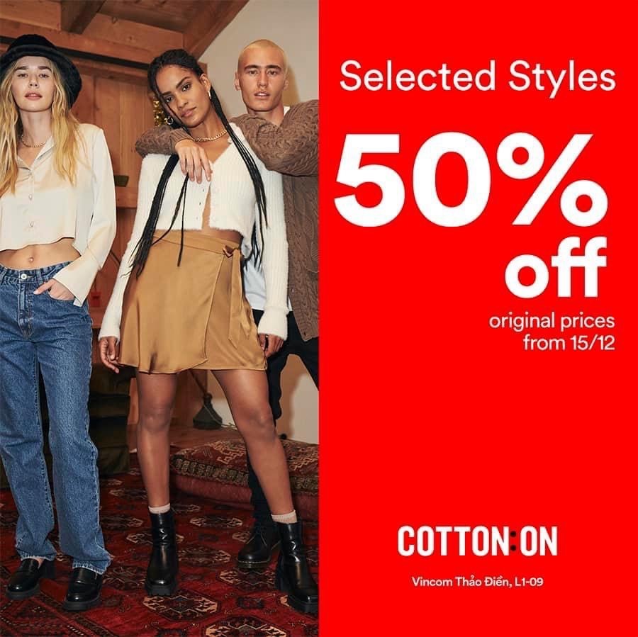 COTTONON SALE LỚN NHẤT 2021