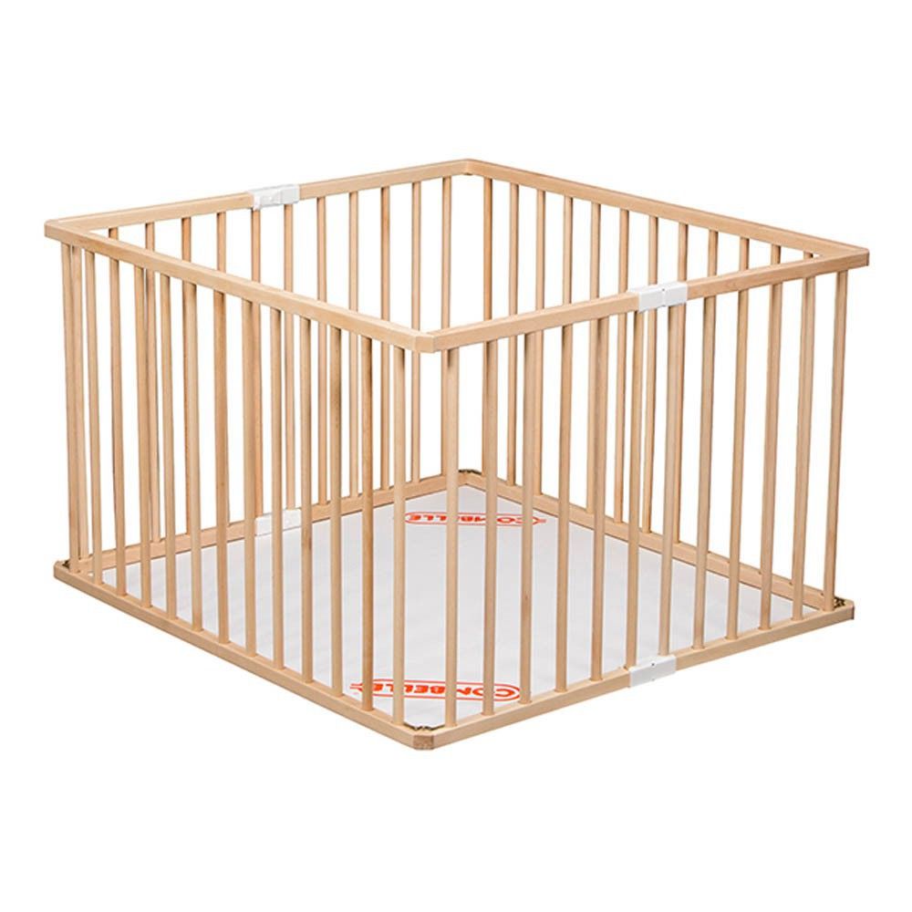 Foldable Playpen Natural Combelle Design Baby