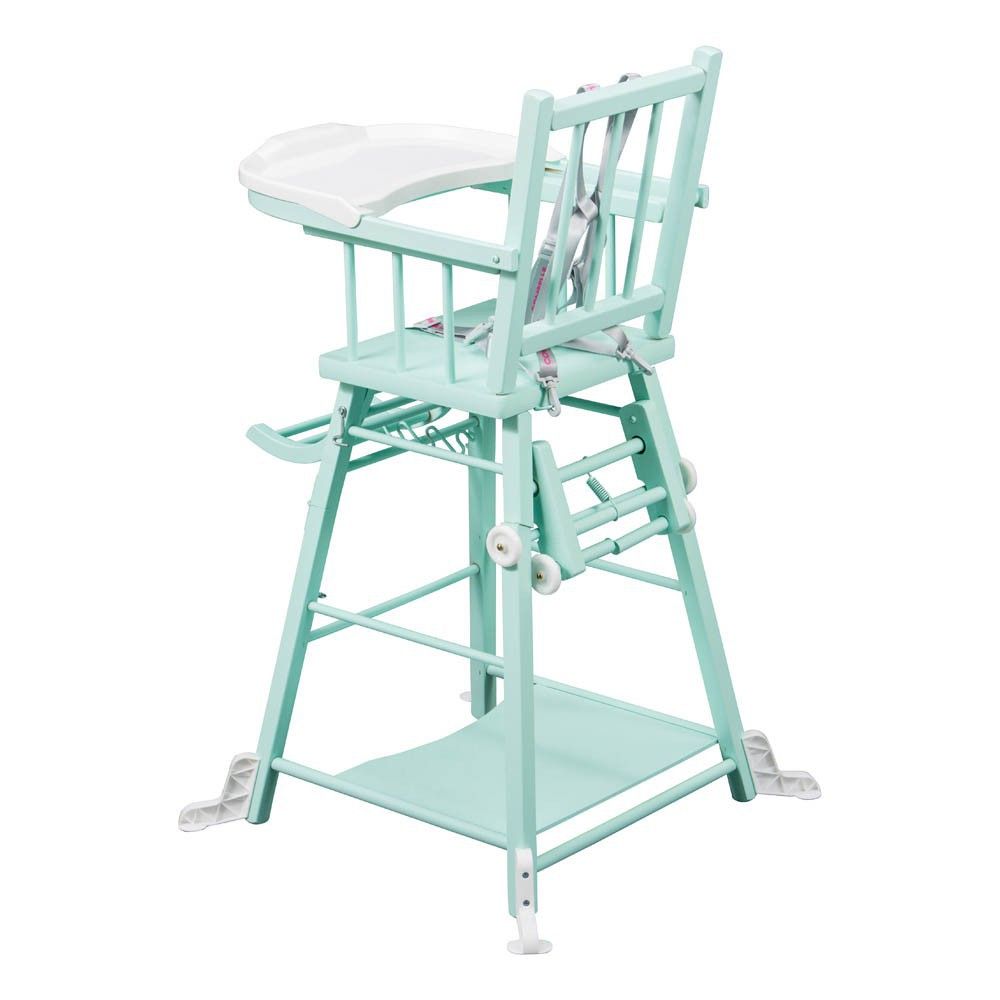 High Chair Almond green Combelle Design Baby
