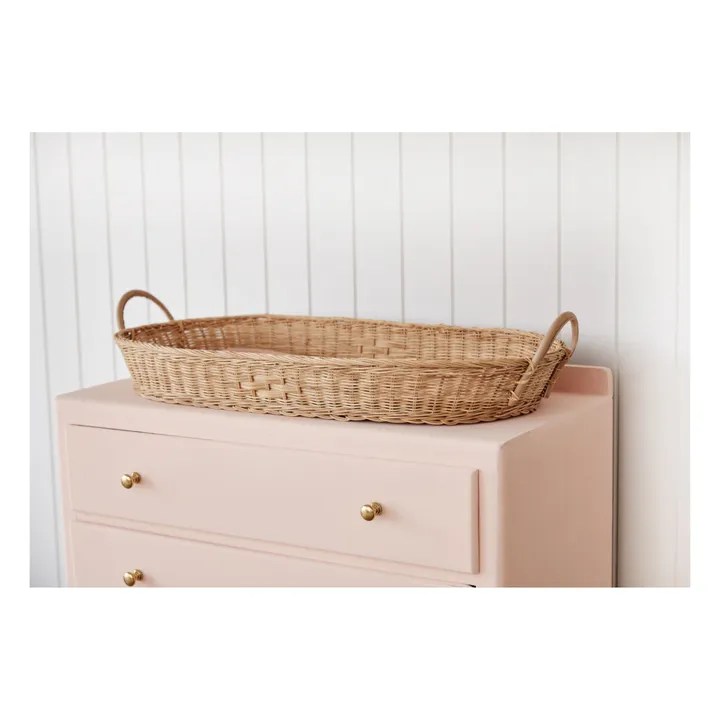Olli Ella Bayu Changing Basket Natural Smallable