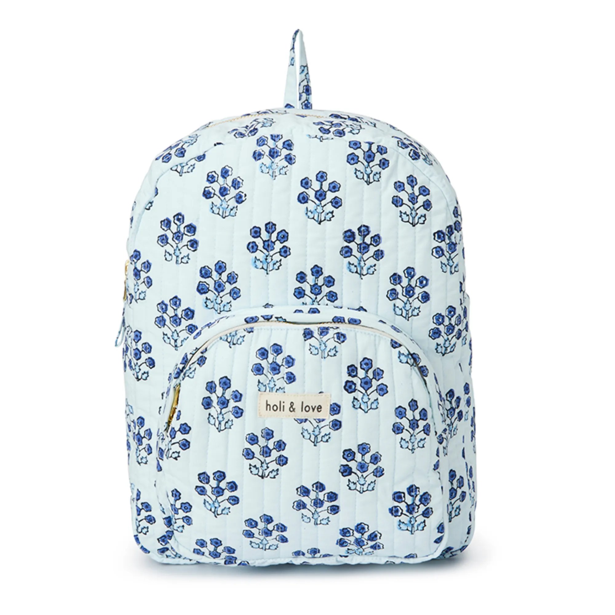 Holi & Love Organic Cotton Backpack Blue Smallable