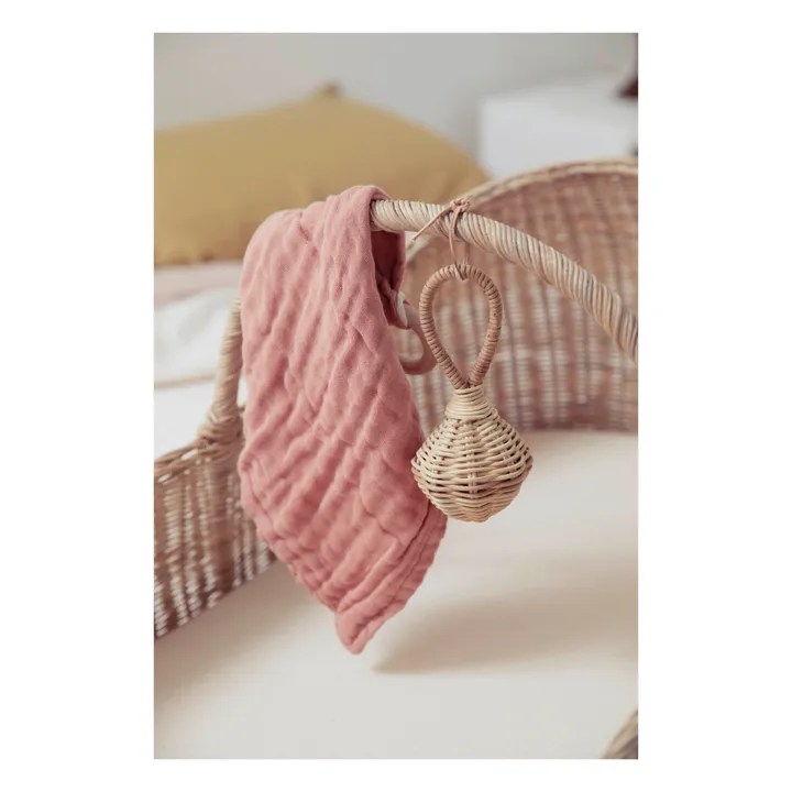 Olli Ella Raya Wicker Rattle Smallable