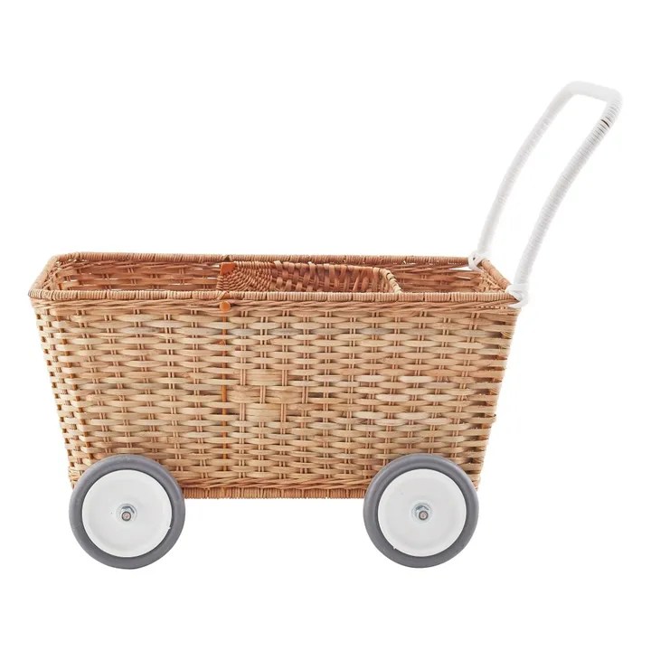 Olli Ella Rattan Stroller Smallable