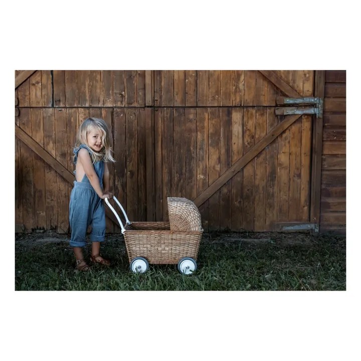 Olli Ella Rattan Stroller Smallable