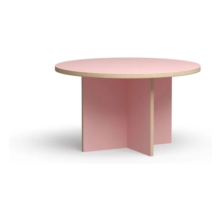 HKliving Round dining table Pink Smallable