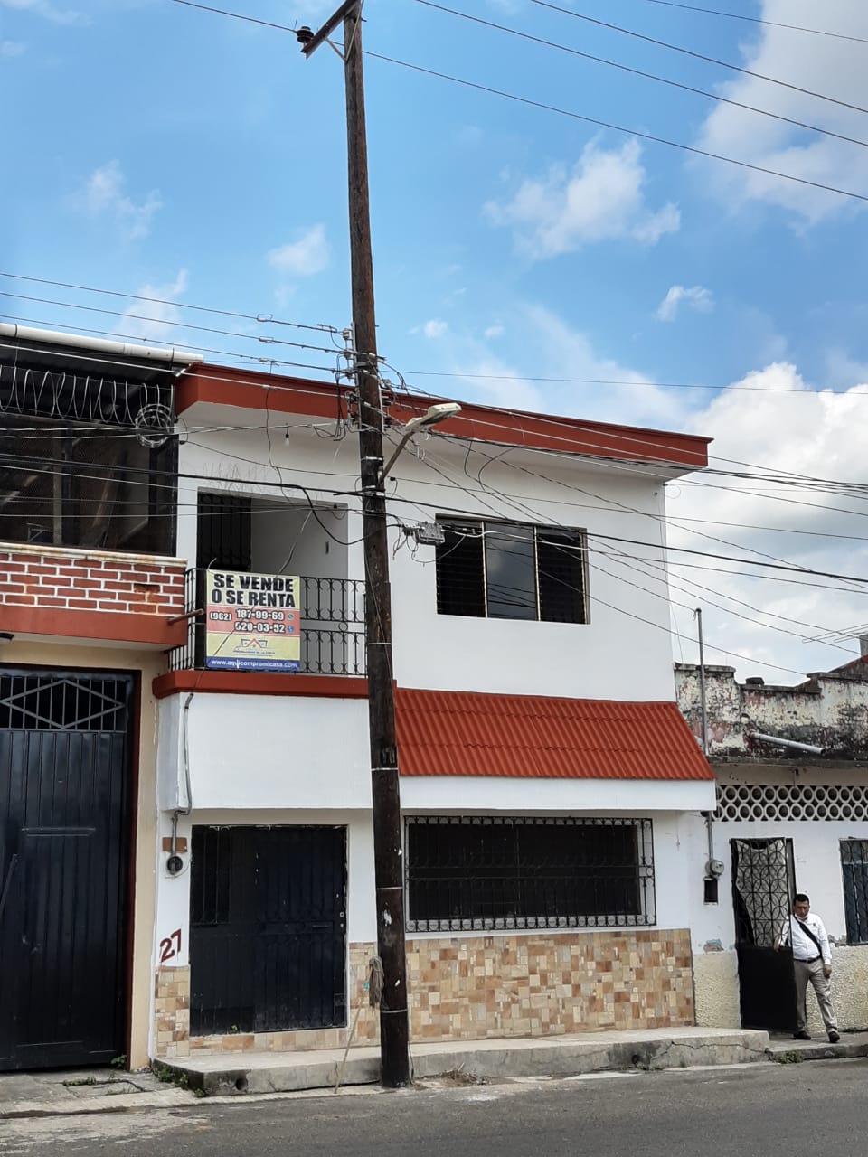 CASA EN VENTA O RENTA EN 11 NORTE TAPACHULA 1,400,000 MXN