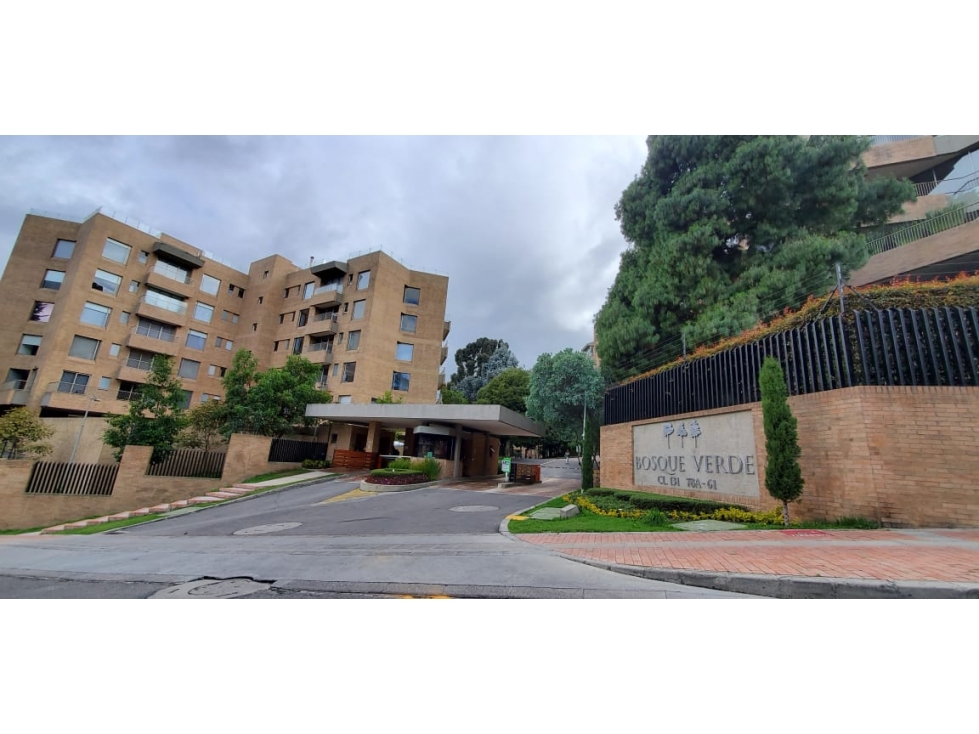 BOGOTA ARRIENDO ESPECTACULAR APTO BOSQUE VERDE 270 MTS + TERRAZA 6.