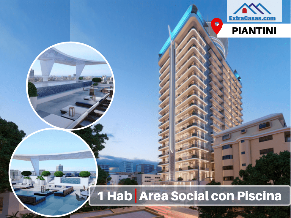 Apartamento en Venta en Ensanche Piantini US190,000 USD