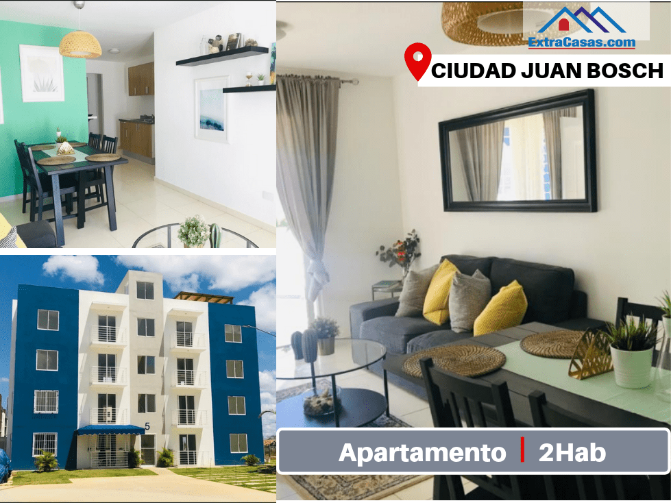 Apartamento en Venta en Ciudad Juan Bosch 1,510,850 DOP