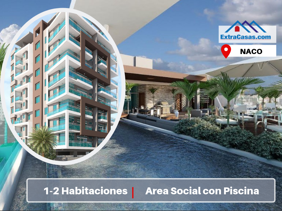 Apartamento en Venta en Naco Santo Domingo US189,500 USD