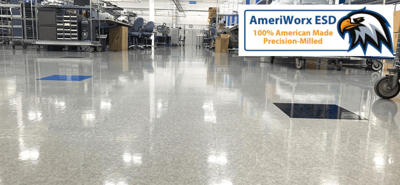 Meet Your Buy American Requirements StaticWorx ESD Flooring