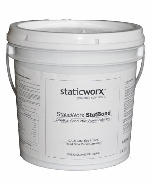 StatBond WetSet OnePart Acrylic Adhesive StaticWorx ESD Flooring