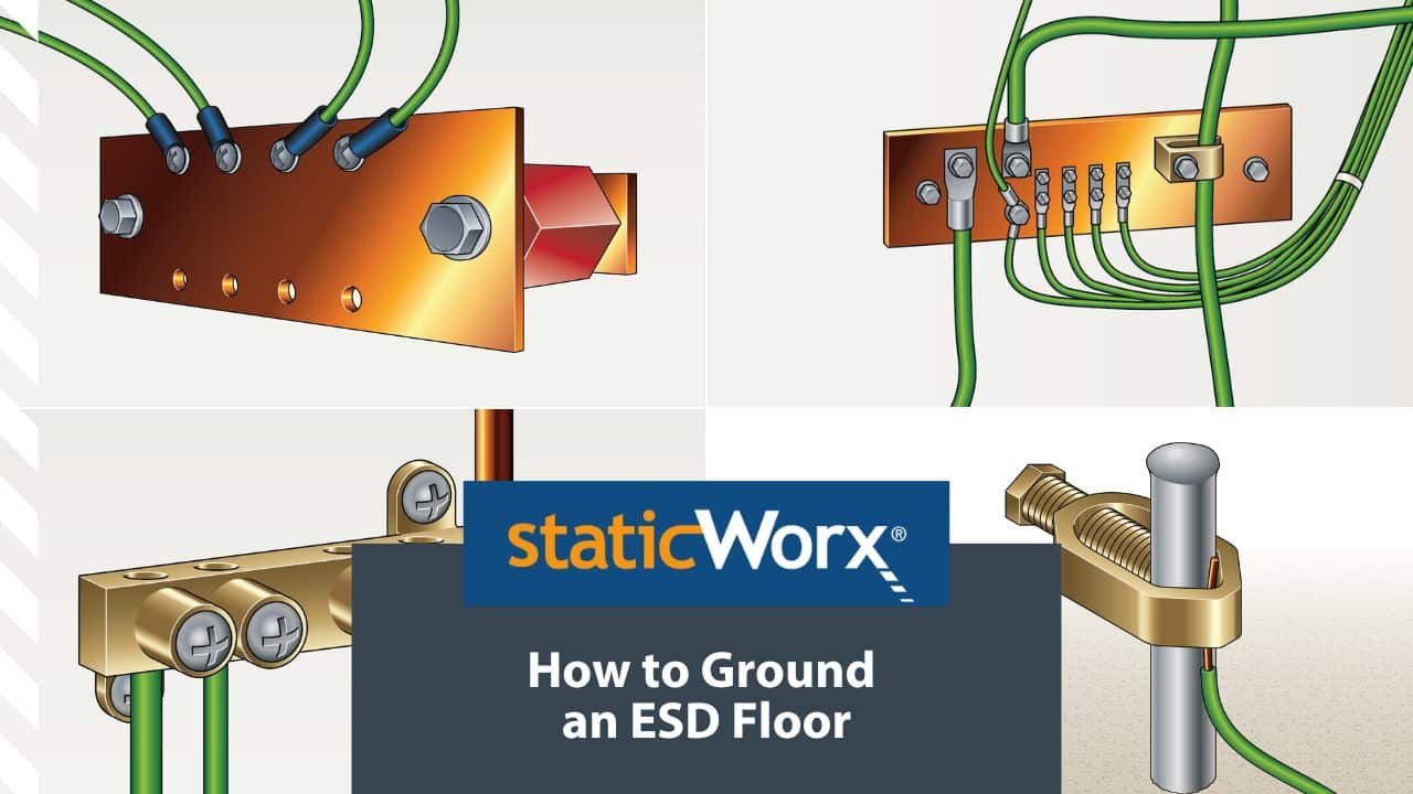 Video How to Ground an ESD Floor StaticWorx ESD Flooring