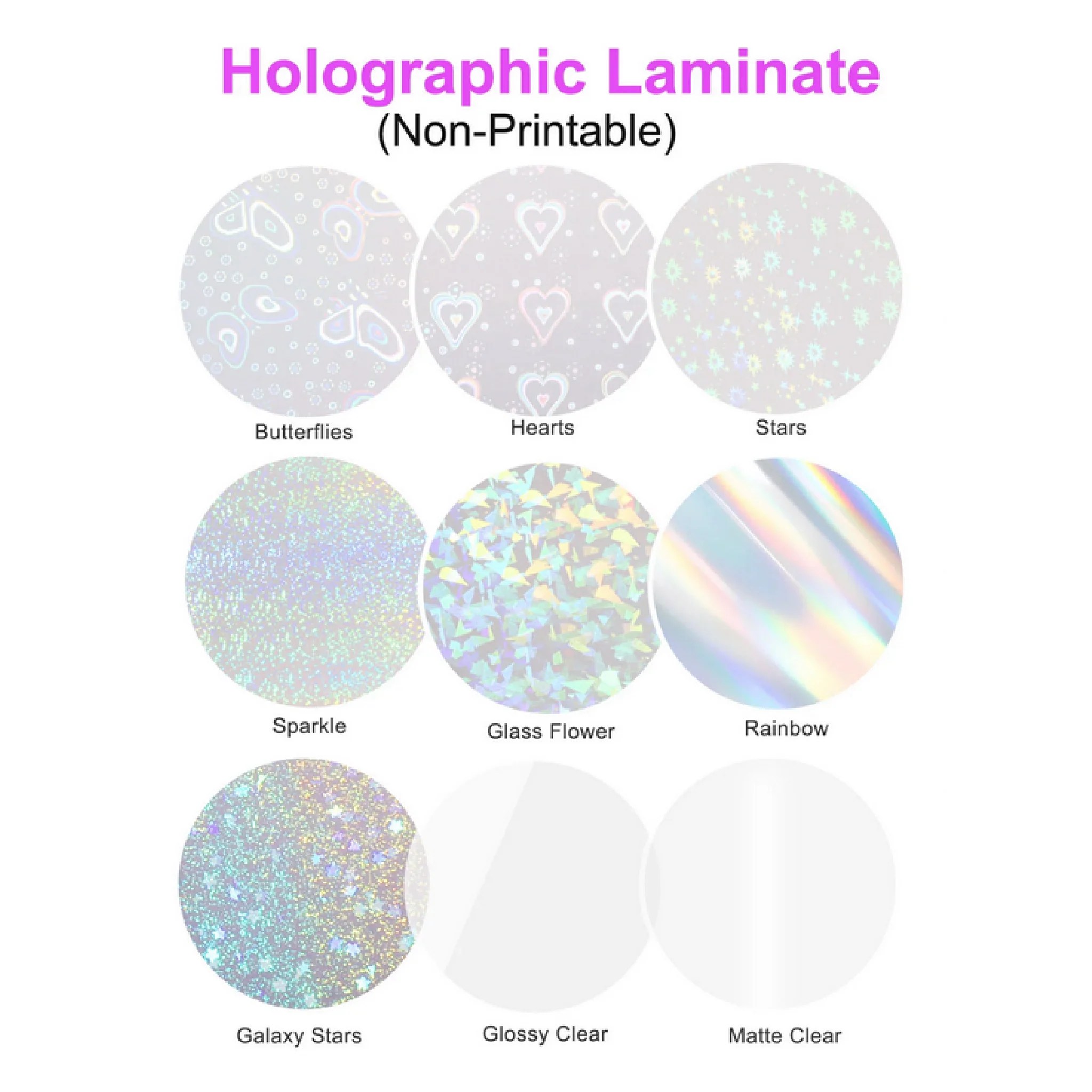 COLD Laminate Sheets The Stationery Boutique